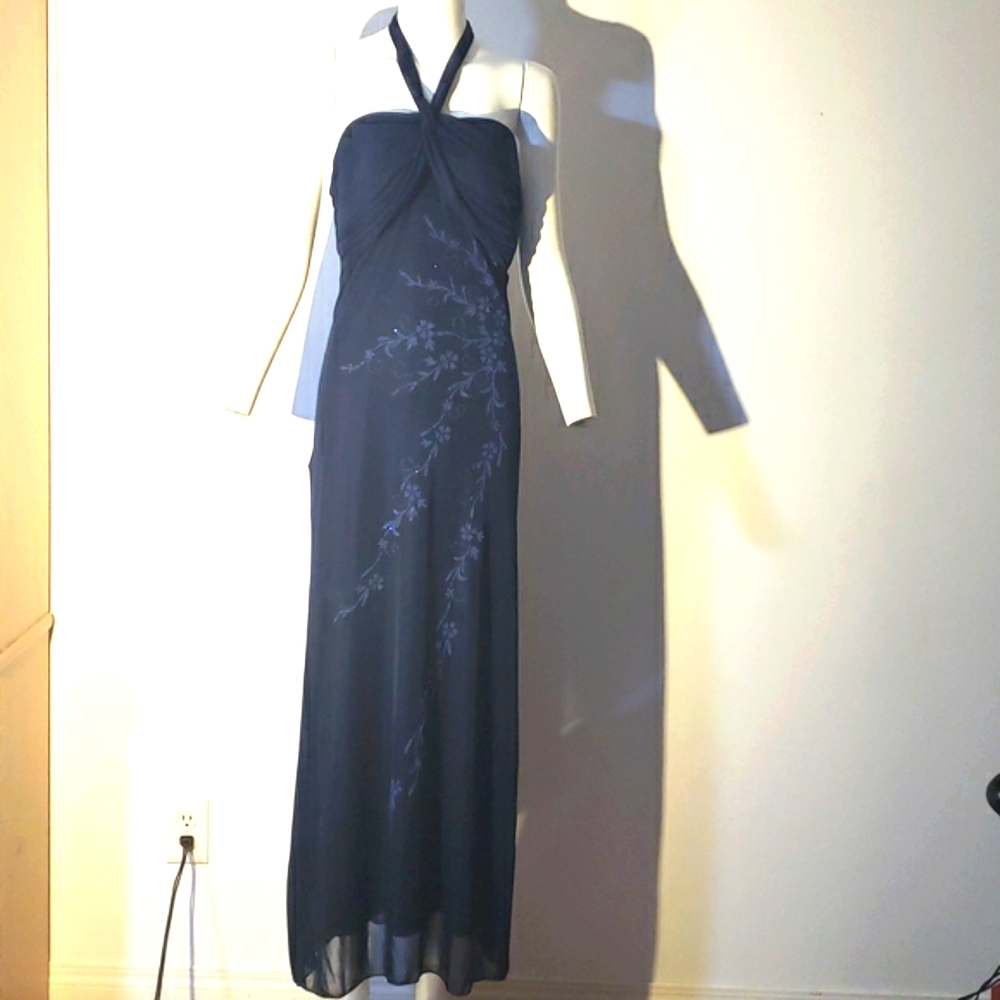 Trixxi Navy Blue Cocktail Dress